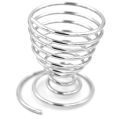 1PC Stainless Steel Spring Wire Tray Boiled Egg Cups Holder Stand Storage New Worldwide Store LB 092. 