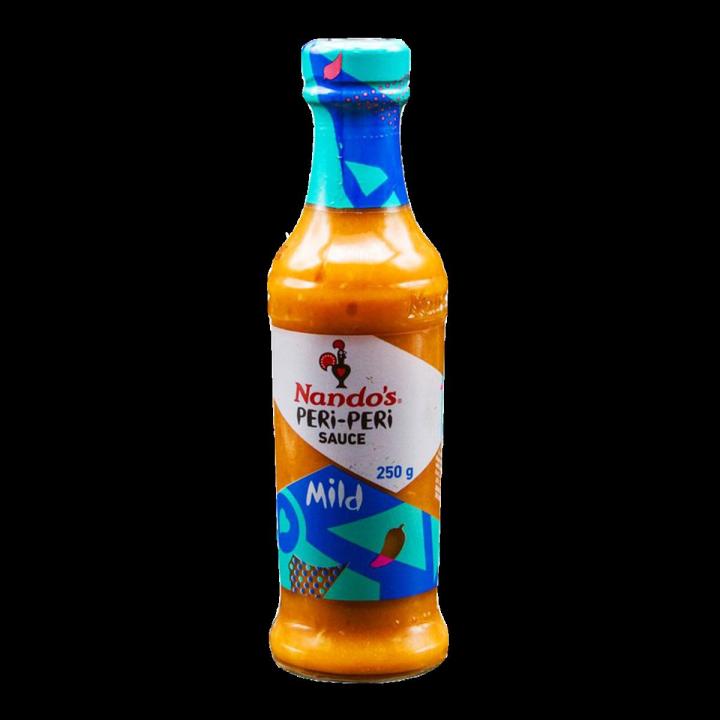 Nando's Peri Peri Mild Sauce 250 gm (๐ข๐ฆ๐ฉ๐จ๐ซ๐ญ๐๐ & ๐จ๐ซ๐ข๐ ๐ง๐๐ฅ) | Daraz.pk