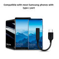 SAMSUNG Type C 3.5 Jack Earphone Cable USB C to 3.5mm AUX Headphones Adapter For SAMSUNG Galaxy Note 10 Plus 10+ A90 A80 A60 A8S. 