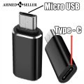 USB Type C To Micro USB Android Adapter Connector For Smart Phone Tablet Micro USB, Male to Type C Female Converter. 