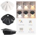 Magnetic Suction Without Wiring Motion Sensor LED Night Light Body Induction Lamp USB Rechargeable Wall Mount No Need To Punch Holes. 