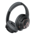 soundpeats space bluetooth wireless headphone with foldable design noise cancelling microphone and long battery life ideal for sports and smartphones. 