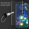LG V50 ThinQ Screen Glass Protector 3D Curved Glass Full Coverage Tempered Glass - Black. 