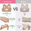 Women Chest Posture Corrector Breast Up Chest Support Belt X Back Straps Lady Breast Lifting Body Shaper Corset Shoulder Brace. 
