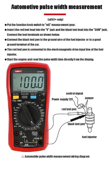Digital%20Multimeter%20Automobile%20Multimeter%20High%20Precision%20True%20RMS%20Automobile%20Automatic%20Range%20Actual%20Value%20Digital%20Multimeter%20UNI-T%20UT107+%20-%20Image%202