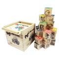 Abc Wood Builing Blocks (SMALL). 