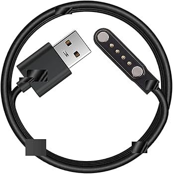 Replacement USB Magnetic Charger For Haylou Solar Plus RT3 LS16 Smart Watch