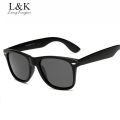 Long Keeper Brand Unisex Retro Polarized Sunglasses Men Women Vintage Eyewear Accessories Black Grey Sun Glasses For Male/Female. 