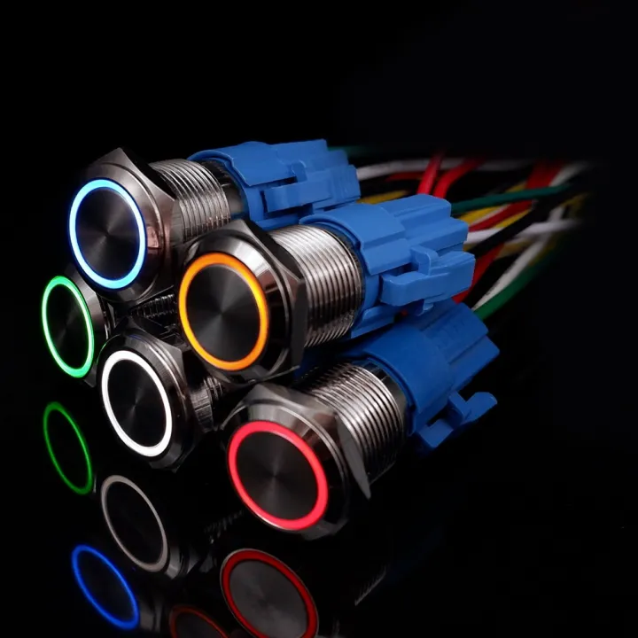 16mm%20Metal%20Push%20Button%20Switch%20Ring%20LED%20Light%2012V%20Momentary%20Latching%20Type%20Start%20Stop%20Power%20Button%20NO%20NC%20Red%20Blue%2024V%2036V%2048V%20110V%20220V%20Self-lock%20Self-reset%20-%20Image%203