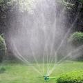 Garden sprinkler 360 Lawn Sprinkler Automatic 360 Rotating Garden Water Sprinklers Lawn Irrigation. 