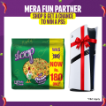 SHOOP INSTANT NOODLES CHICKEN 55 GM (4X55G) RS 30 FLASHER. 