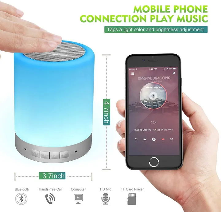 Elecstars%20Touch%20Sensor%20Bedside%20Lamp,%20Dimmable%20Warm%20White%20Light%20&%20Color%20Changing,%20Bluetooth%20Speaker,%20-%20Image%202