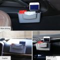 Multi-purpose Car Storage Box Phone Holder Car Organizer Auto Car Door Storage Box For Key Pen Card Wallet Car Accessories. 