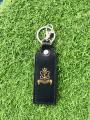 Leather key chain / Pak navy logo embossed / shiny touch / pure leather / Unisex / steel ring & steel carrier / easy to carry / solid color / water resistant. 