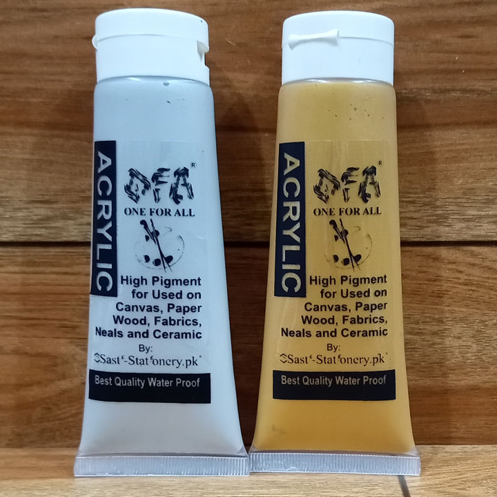 Acrylic Color Paints 75 ml Tube Art # SS-AC Tube-G&S-002