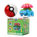 Killer Bzzo New 12 styles Anime Pokemon Ball deformable model Pikachu Charizard Action Figure PokeBall Toy For Children's Birthday Gifts. 