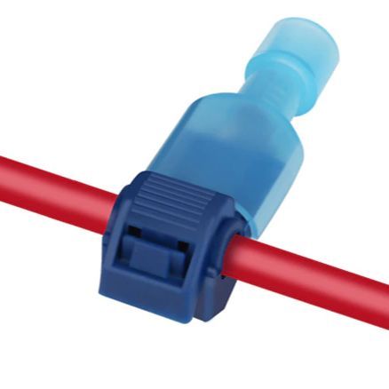 Quick Electrical Wire Connectors Snap Splice Lock Cable Terminals Crimp T-type plug line connector 1 M 2 F Pcs