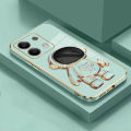 Luxury Astronaut Soft Phone Case For Xiaomi Redmi Note 13 13ProPlus 13C 12S 12C 1S 10A 10C 9S POCO X6 M6Pro Stand Silicone Cover. 