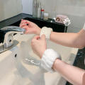 Plush Wrist Strap Absorbent Wrist Waterproof Cuff Exercise Wipe Sweat Wash The Arm Sleeve Wash Face Wrist Strap. 