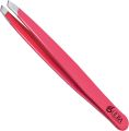 OCBA Professional Slanted Eyebrow Tweezers – Stainless Steel Facial Hair Removal Tweezers For Men & Women. 