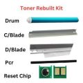 Opc Drum/Cleaning Blade/Doctor Blade/Pcr Roller /Reset chip for HP OPC Drum Used for HP 35A, 36A, 78A, 85A, 83A Toner Cartridge. 