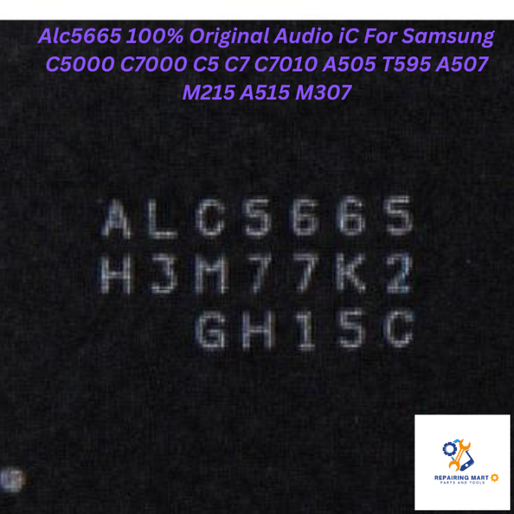Alc5665 100% Original Audio iC For Samsung C5000 C7000 C5 C7 C7010 A505 T595 A507 M215 A515 M307