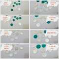 Pack of 1 DIY Small Craft Mirrors, Round Shape for Crafts Projects, Decoration 8mm-2.2cm. 