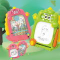 PinShang Children Magnetic Drawing Board Cute Dinosaur Double-sided Maze. 
