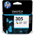 HP 305 Cartridge - Tri Color - 100% Original Ink Cartridge. 