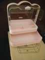 Dust Proof Acrylic Cosmetic Organizer Jewelry Box Makeup Storage Case. 