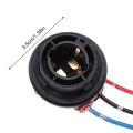 2Pcs 1156 BA15S BAU15S 1157 BAY15D Lamp Holder Bulbs PY21W P21W Adapter Base Socket For Turn Signal Headlight Light Tetuo. 