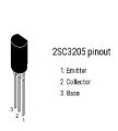 20pcs 3205 2SC3205 C3205 KTC3205 C3205-Y TO-92L NPN TRANSISTOR, 30V 2A. 