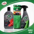 TURTLE WAX - BUNDLE OFFER - HYBRID SOLUTIONS CERAMIC SPRAY COATING - 473 ML , HYBRID SOLUTIONS CERAMIC POLISH & WAX - 414 ML , PREMIUM MICROFIBRE PROFESSIONAL TOWEL. 