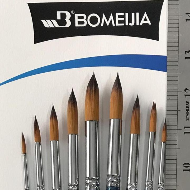 brushes%20pack%20of%2010%20long%20handle%20round%20tip%20Professional%20Range:%20-%20Image%203