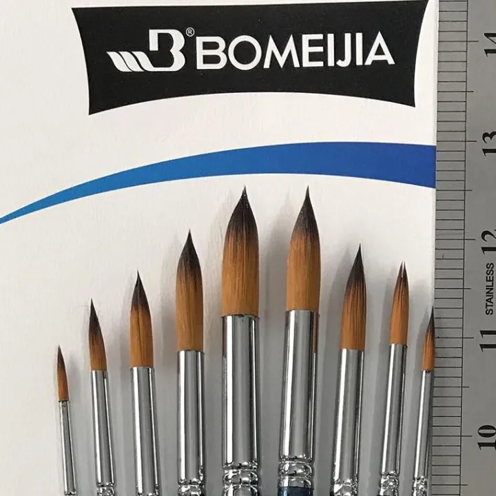 brushes%20pack%20of%2010%20long%20handle%20round%20tip%20Professional%20Range:%20-%20Image%203