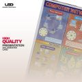 "Computer Network" wall chart | HD Pictures presentation on 200 grams Laminated card 23*36 inches. 