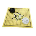 【Trick or Treat Alliance Mall】Chinese Go Game Set Baduk/Weiqi Intellectual Game Chess Go Gift Foldable Go Board Game for Beginner Kids. 