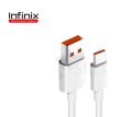 Infinix 100W 6A Type-C Fast Charging Cable for Note 40, Note 40 Pro, Note 50 series, Zero 8i, X, X Neo, X Pro, Note 12, High-Speed USB C Cable. 
