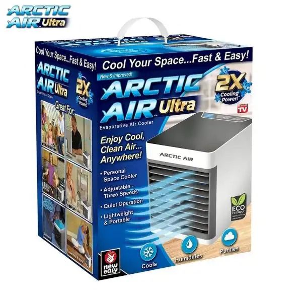 Arctic air ultra cooler 2x white | to use overnight for a comfortable sleep.