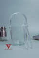 ICE Busket with handle and tong ,glass ice busket,Blink ice busket ,high Quality ice busket. 