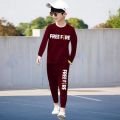 Fleece Stuff Tracksuits For Kids Sweatshirt + Trouser. 
