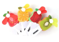 Mini Hand Press Fan for Kids| Mini Hand fan for kids| Mini Handheld fan| Fruit shaped mini fan for kids | Fruit And Vegetable Design Handheld Fan  – Hand Press Fan Toy | Portable Handheld fan | Comfortable Fruit Shaped Fan. 