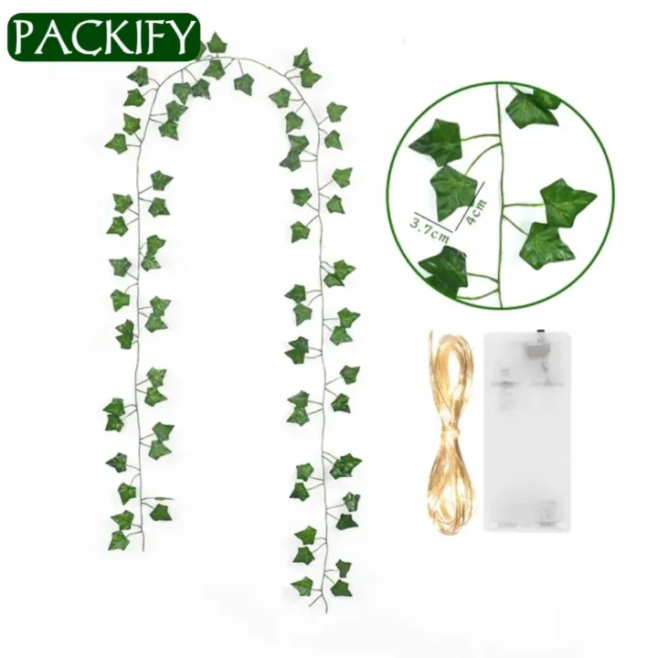 PACKIFY%20Artificial%20Plant%20Leaves%20bail%20with%2010%20ft%20Fairy%20Lights%20Battery%20Operated%20-%20Money%20Plant%20Bail%20Room%20decoration%20items%20-%20Wall%20Hanging%20Flower%20-%20Image%205