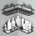 Bathroom Shower Shelf, Set of 1, Metal Wall Mounted Storage Organized Rack for Shower Caddy,Triangle Basket, Design for Bathroom Bedroom Living Room and Kitchen. 