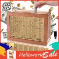 Money Saving Jar Vintage Wooden Money Box with Counter Marker Pen Piggy Bank Coin Cash Container for Money Saving Challenges Decoration Money Management Tool. 