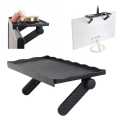 TV Screen Caddy Desktop Durable Storage Screen Top Shelf Home Bracket Adjustable. 