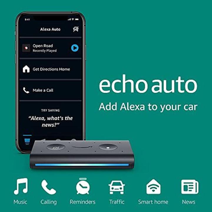 Amazon Echo Auto - Hands free Alexa for your car