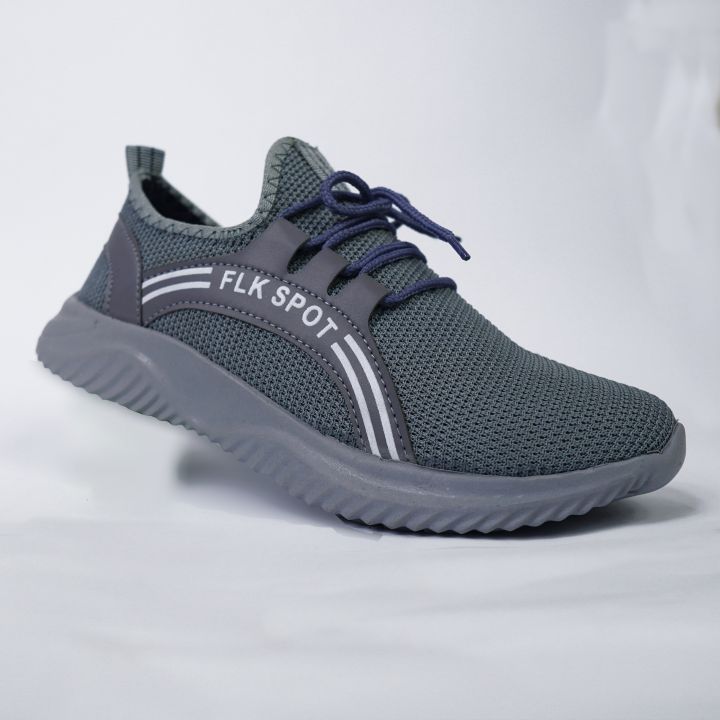FLK%20SPOT%20Grey%20Mens%20Excercise%20Running%20Sneakers%20Casual%20shoes%20Fashion%20Breathable%20Fast%20shoes%20Training%20sneakers%20for%20Men%20Tennis%20Trending%20sneakers%20for%20walking%20gym%20-%20Image%204