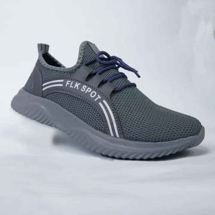 FLK%20SPOT%20Grey%20Mens%20Excercise%20Running%20Sneakers%20Casual%20shoes%20Fashion%20Breathable%20Fast%20shoes%20Training%20sneakers%20for%20Men%20Tennis%20Trending%20sneakers%20for%20walking%20gym%20-%20Image%204