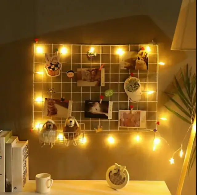 New%20Metal%20Mesh%20Grid%20Panel%20Photo%20Wall%20Decor%20Art%20Display%20(35%20X%2035%20CM)%20-%20Image%203